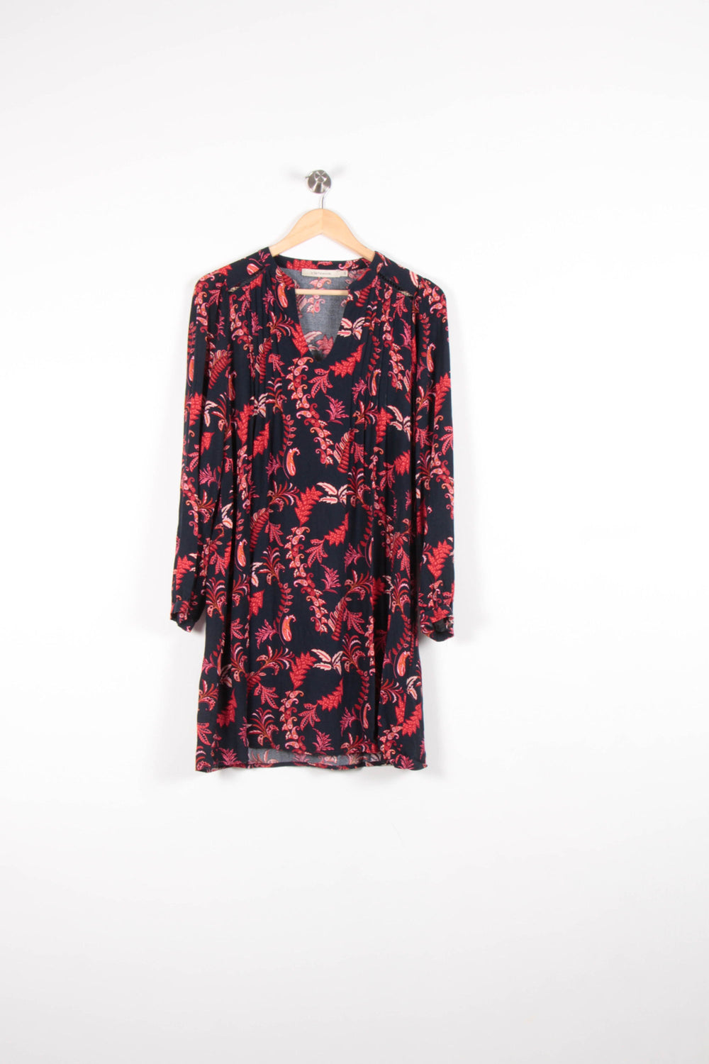 Robe Noire et Rouge - Taille L/40 de la marque La Fée Maraboutée | PARAD83554 - Vendu par Paradigme - Image 2