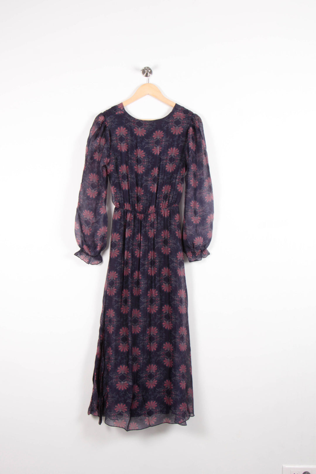 Robe Longue Bleue et Rose - Taille S/36 de la marque La Fée Maraboutée | PARAD83555 - Vendu par Paradigme - Image 4