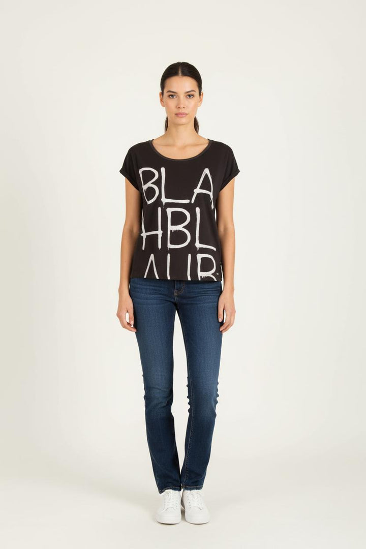 Tee-shirt Noir et Blanc - Taille S/36 de la marque IKKS | PARAD83560 - Vendu par Paradigme - Image 1