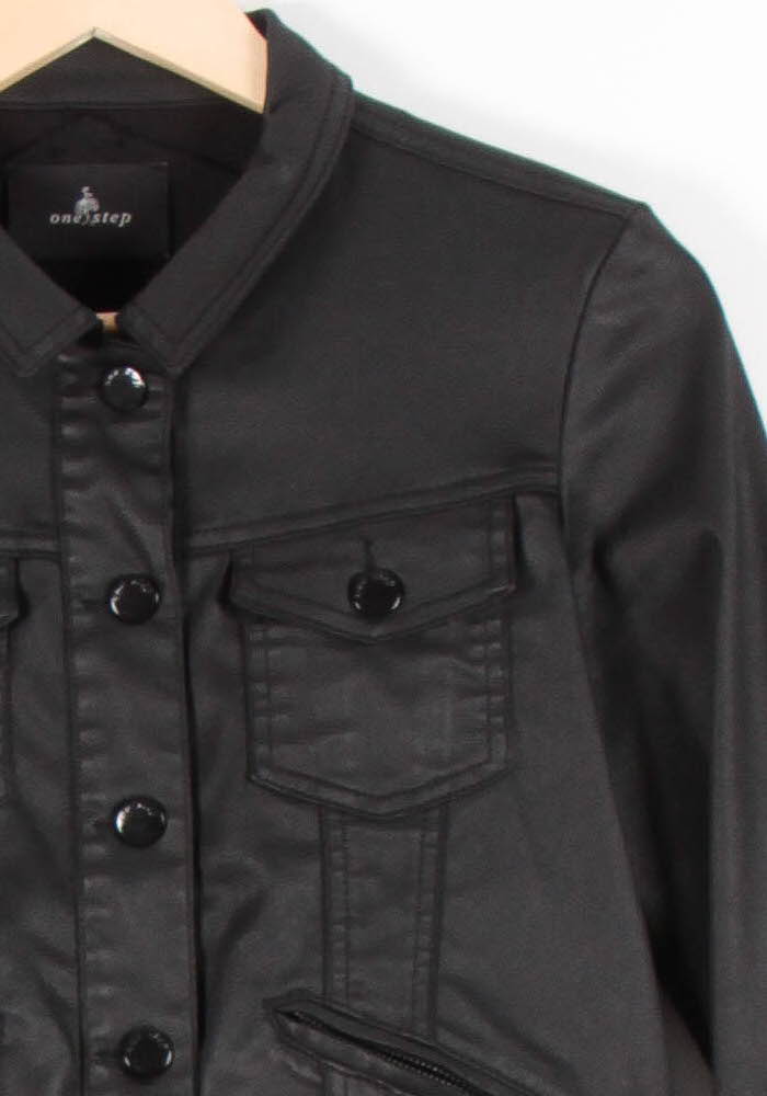 Veste Noire - Taille S/36 de la marque One Step | PARAD83568 - Vendu par Paradigme - Image 3