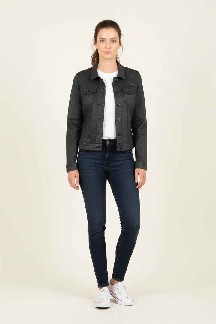 Veste Noire - Taille S/36 de la marque One Step | PARAD83568 - Vendu par Paradigme - Image 1
