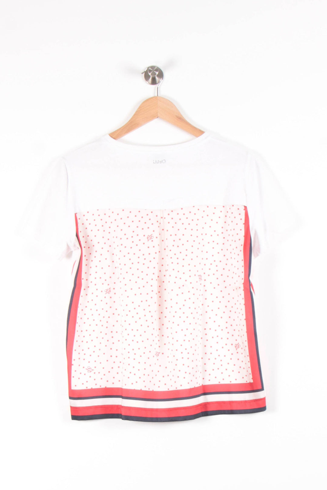 Tee-shirt Blanc et Rouge - Taille M/38 de la marque Liu Jo | PARAD83570 - Vendu par Paradigme - Image 4