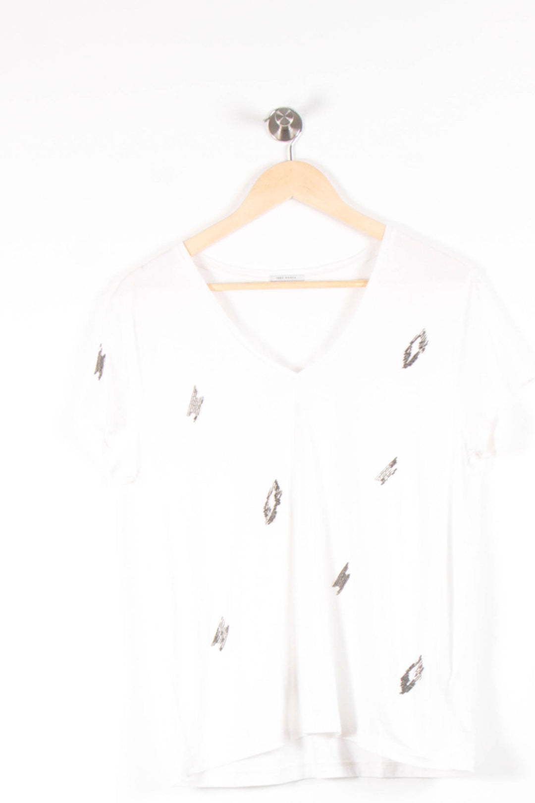 Tee-shirt Blanc - Taille L/40 de la marque IKKS | PARAD83572 - Vendu par Paradigme - Image 2