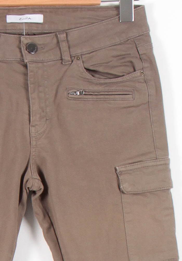 Pantalon Cargo Kaki - Taille M/38 de la marque ZAPA | PARAD83574 - Vendu par Paradigme - Image 3
