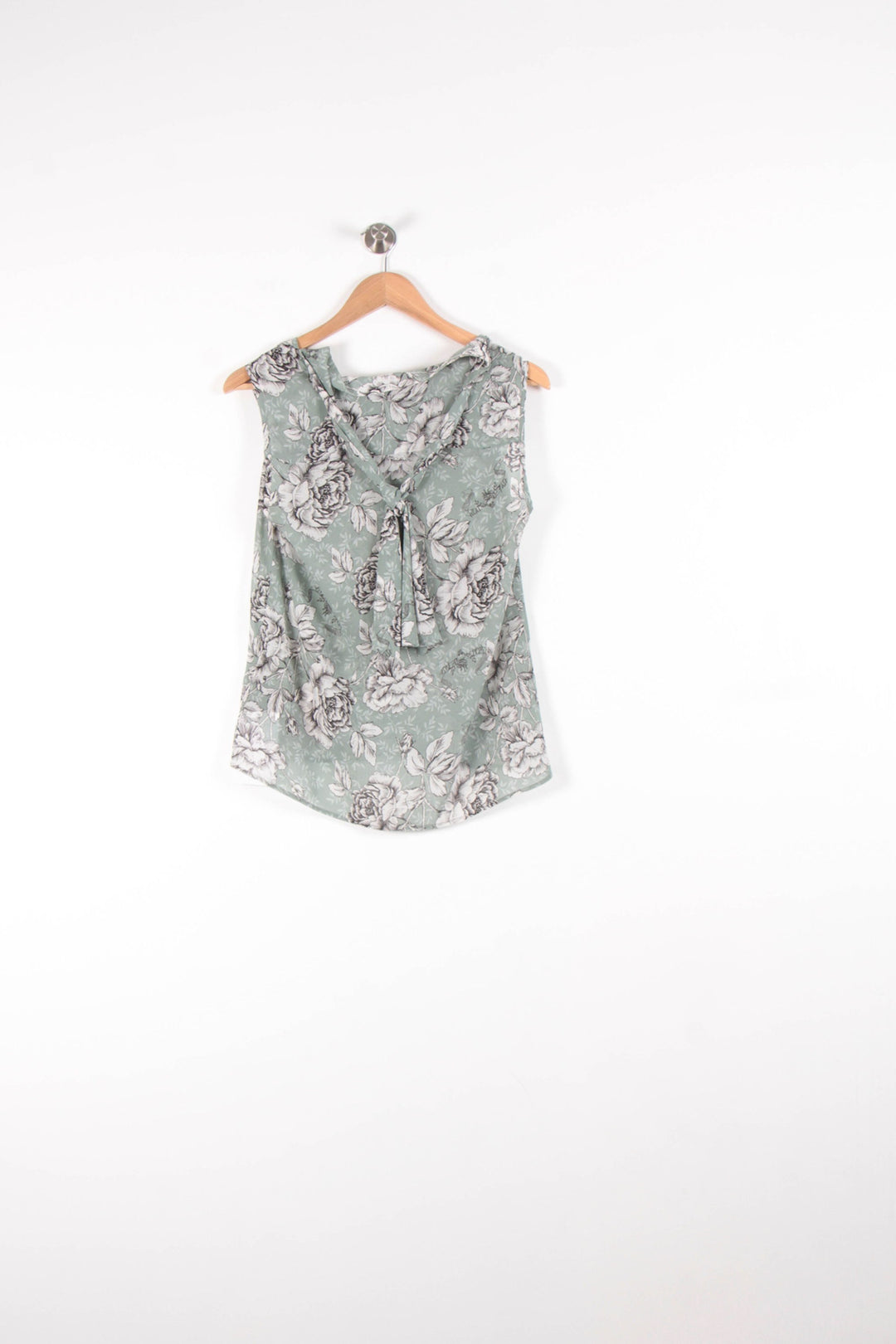 Blouse Verte et Blanche - Taille M/38 de la marque IKKS | PARAD83578 - Vendu par Paradigme - Image 4