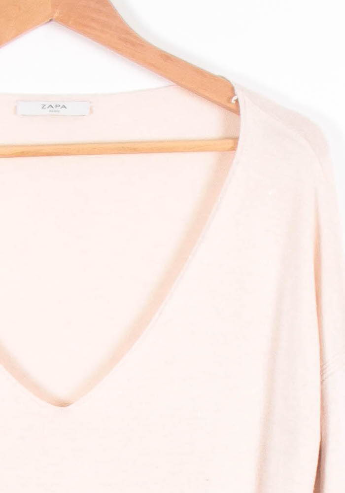Pull Rose - Taille S/36 de la marque ZAPA | PARAD83581 - Vendu par Paradigme - Image 3