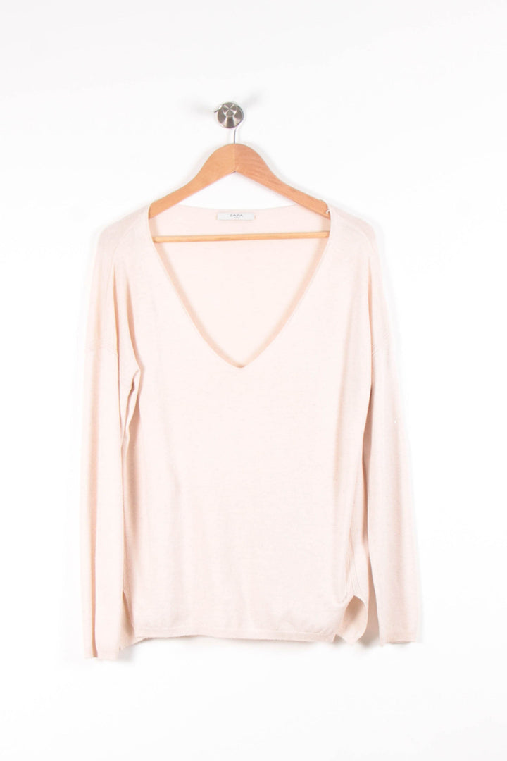 Pull Rose - Taille S/36 de la marque ZAPA | PARAD83581 - Vendu par Paradigme - Image 2