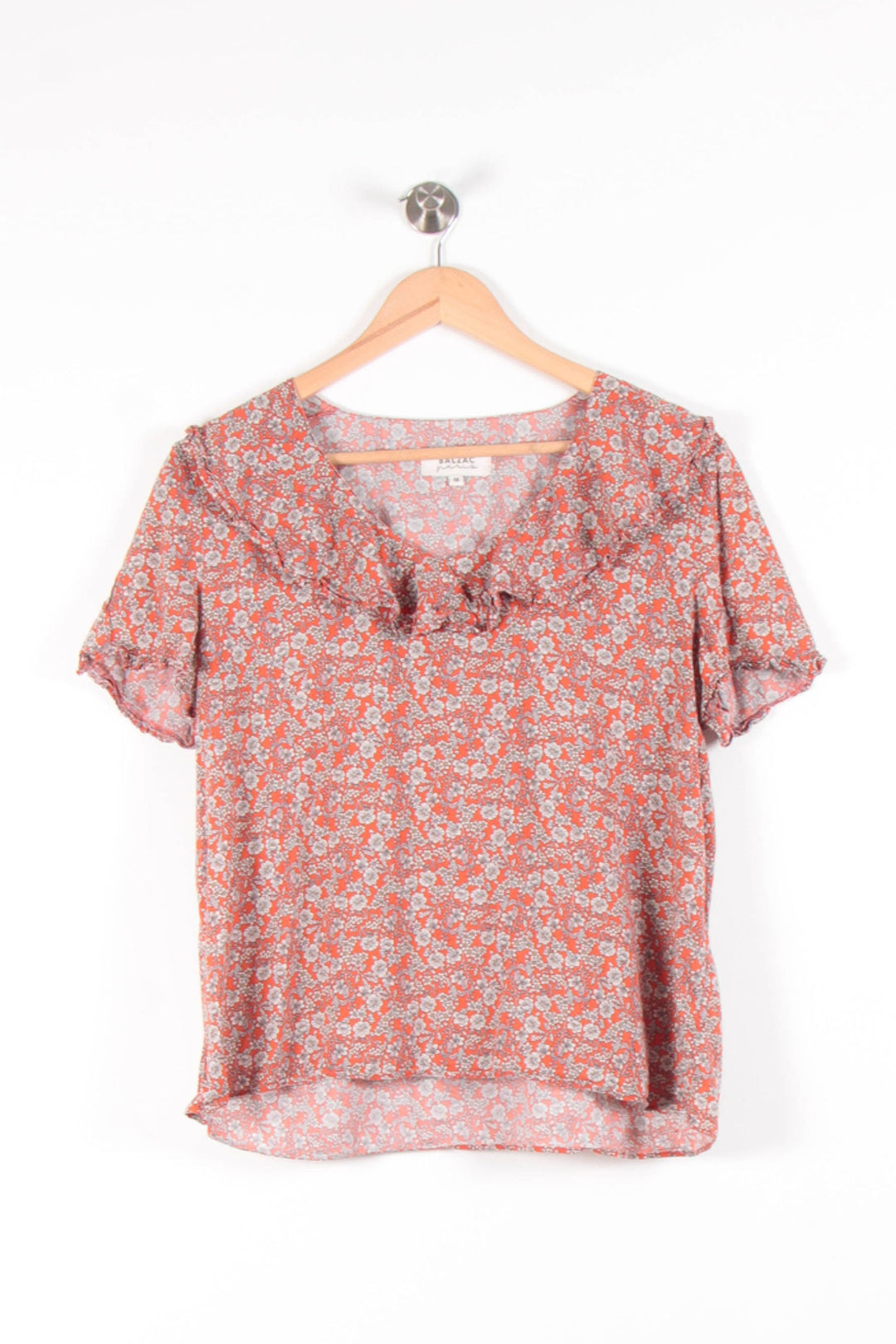 Blouse Rouge et Blanche - Taille M/38 de la marque Balzac Paris | PARAD83587 - Vendu par Paradigme - Image 2