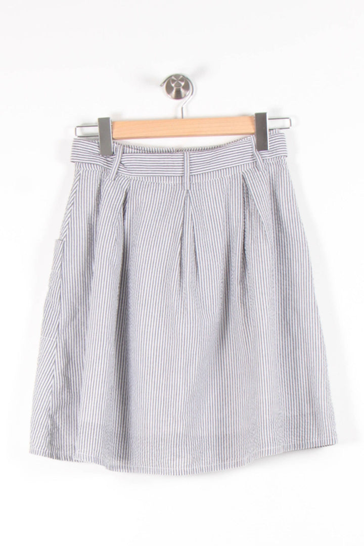 Jupe Courte Grise et Blanche - Taille XS/34 de la marque Marie Sixtine | PARAD83588 - Vendu par Paradigme - Image 4