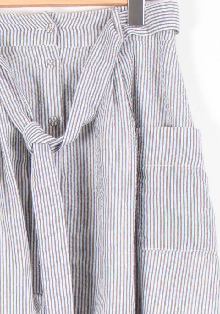 Jupe Courte Grise et Blanche - Taille XS/34 de la marque Marie Sixtine | PARAD83588 - Vendu par Paradigme - Image 3