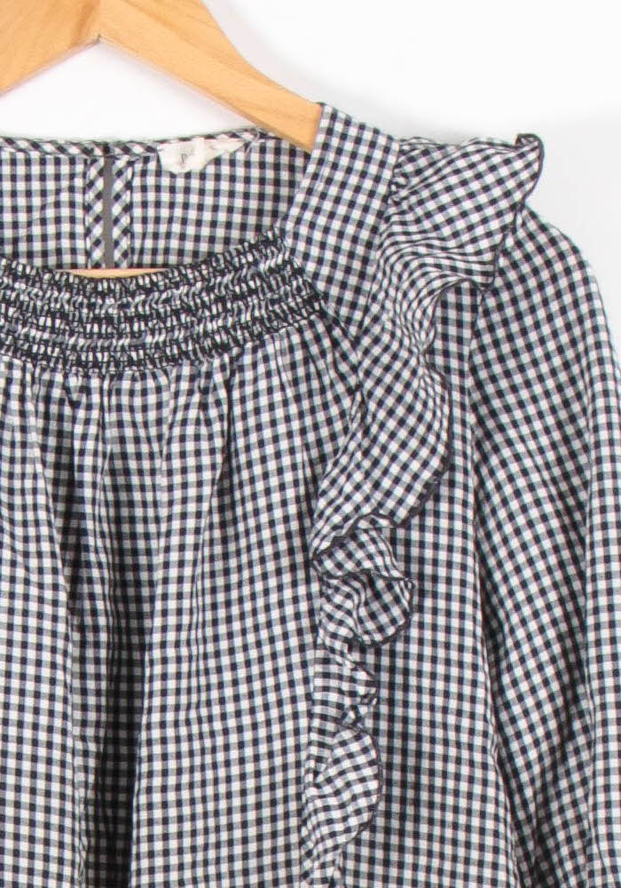 Blouse Noire et Blanche - Taille S/36 de la marque Pablo | PARAD83590 - Vendu par Paradigme - Image 3