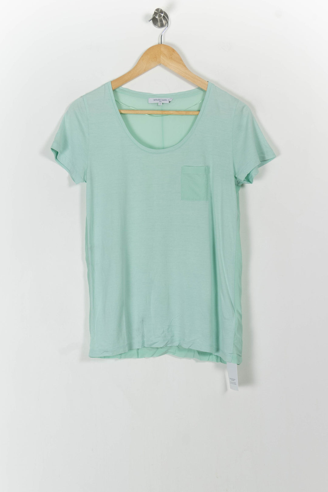 T-shirt Vert - Taille M/38 de la marque Gerard Darel | PARAD83592 - Vendu par Paradigme - Image 2