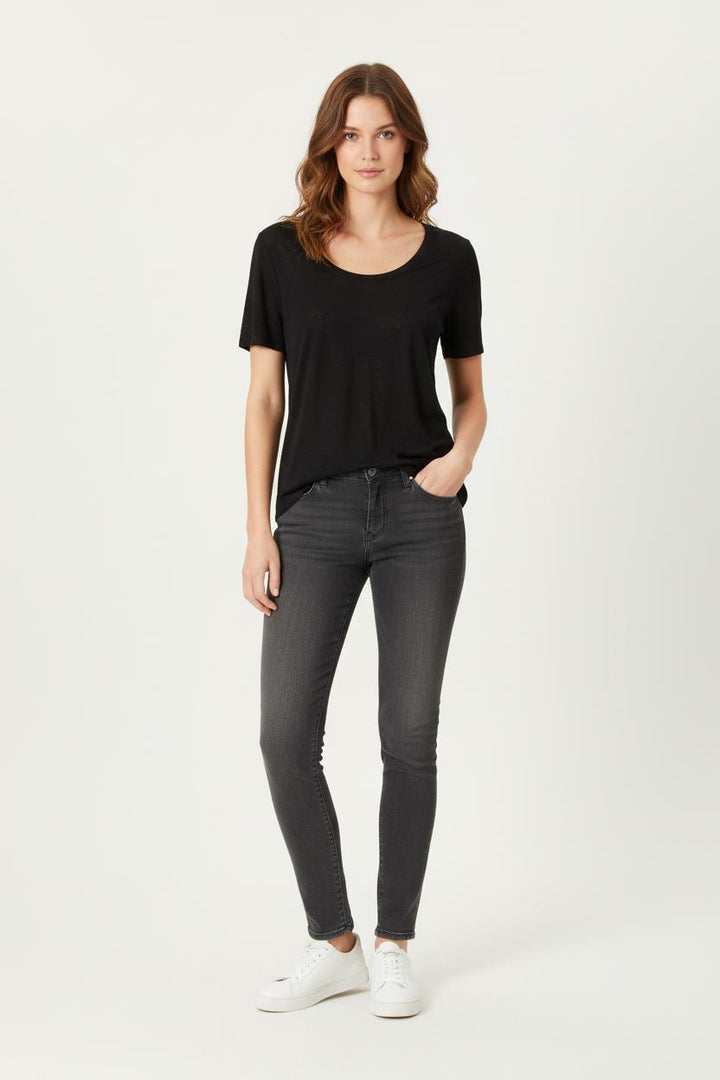 T-shirt Noir - Taille L/40 de la marque The Kooples | PARAD83595 - Vendu par Paradigme - Image 1