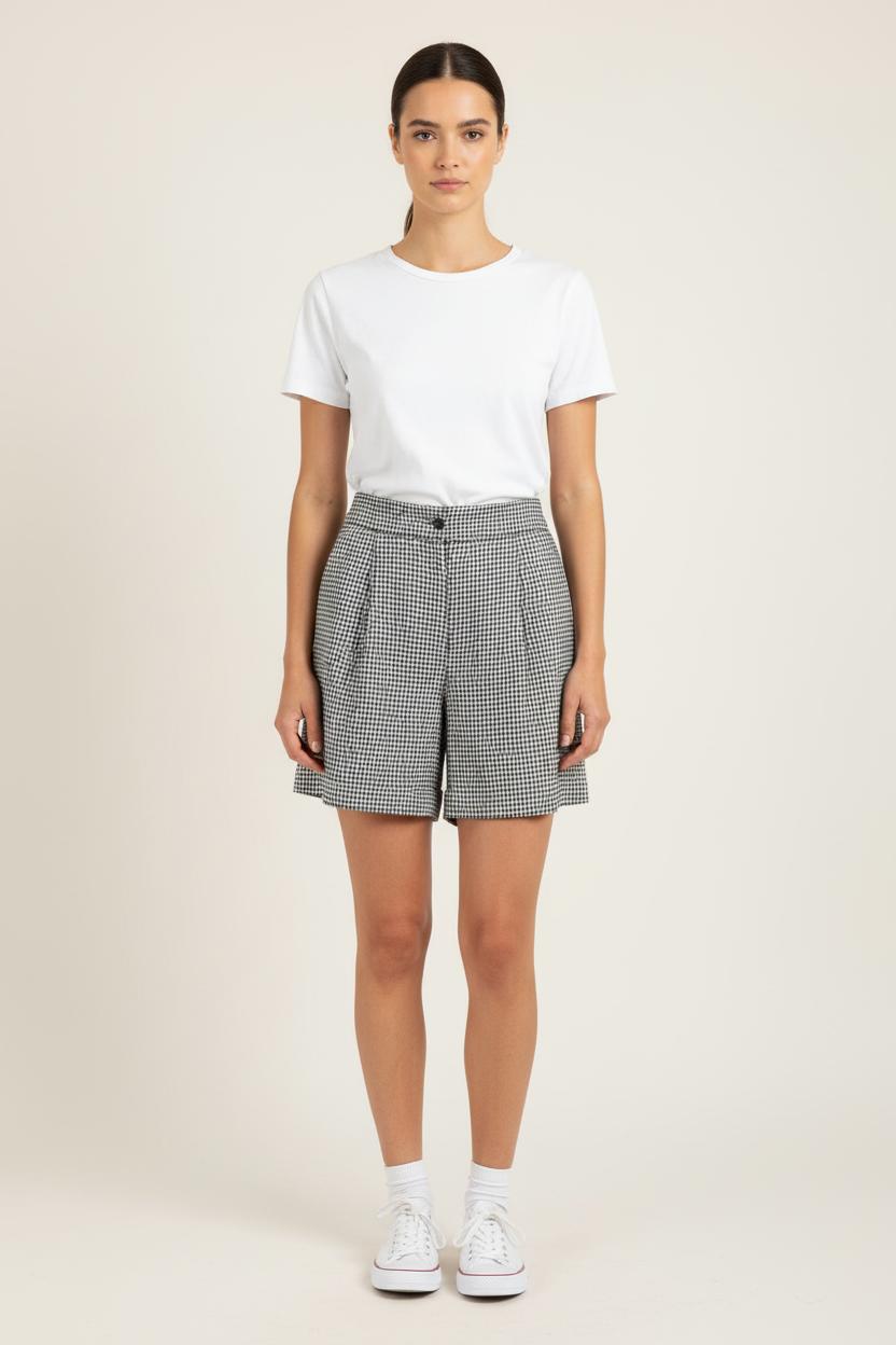Short Noir et Blanc - Taille M/38 de la marque Pablo | PARAD83601 - Vendu par Paradigme - Image 1