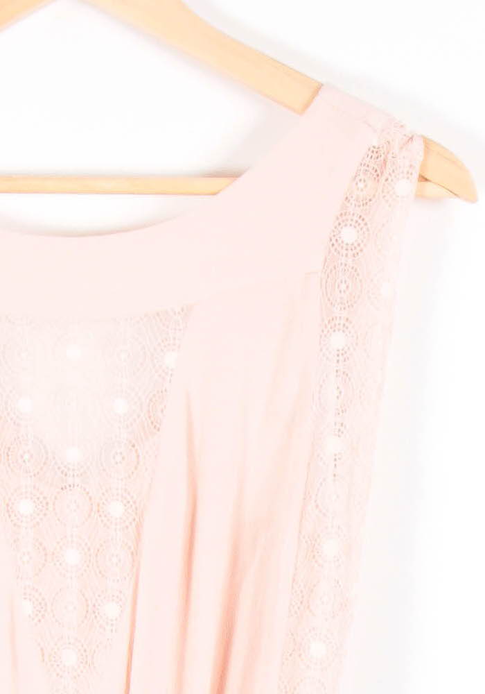 Robe Courte Rose - Taille S/36 de la marque Sandro | PARAD83605 - Vendu par Paradigme - Image 3
