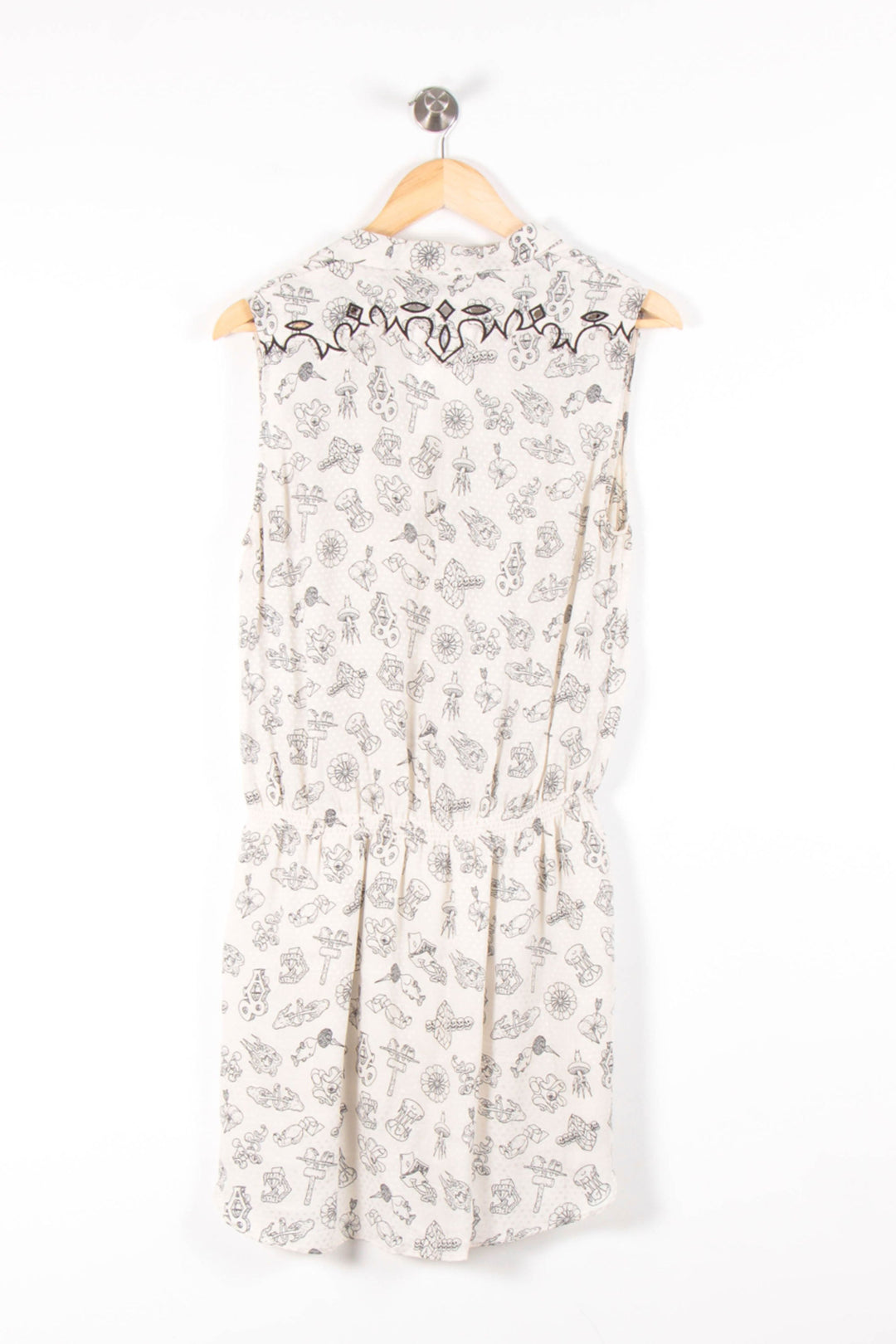 Robe Chemise Beige - Taille M/38 de la marque Zadig&Voltaire | PARAD83621 - Vendu par Paradigme - Image 4