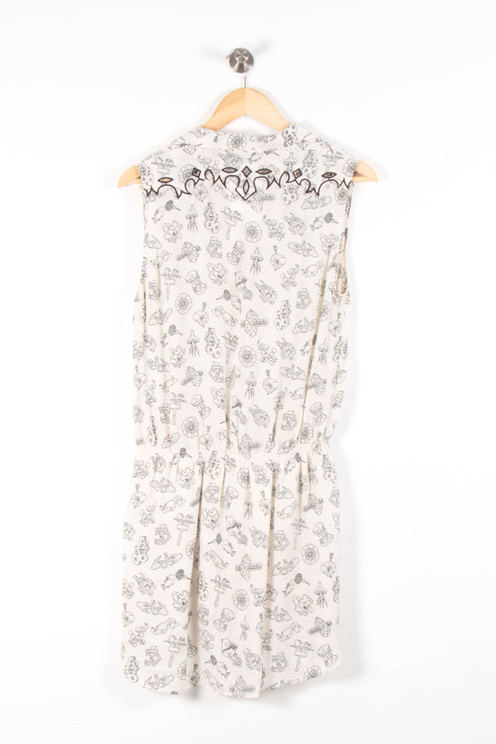 Robe Chemise Beige - Taille M/38 de la marque Zadig&Voltaire | PARAD83621 - Vendu par Paradigme - Image 4