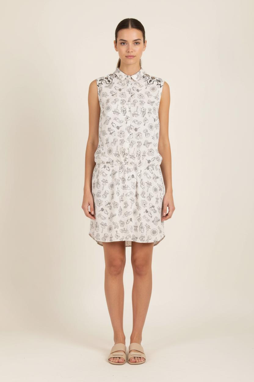 Robe Chemise Beige - Taille M/38 de la marque Zadig&Voltaire | PARAD83621 - Vendu par Paradigme - Image 1