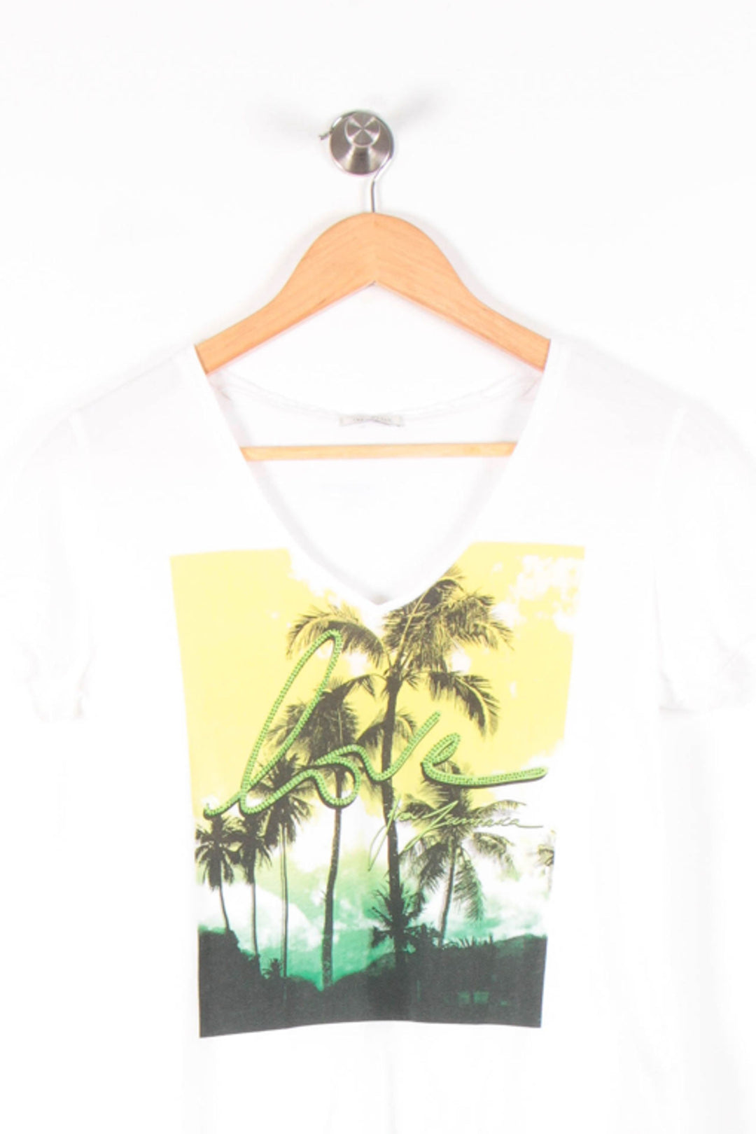 Tee-shirt Blanc - Taille S/36 de la marque IKKS | PARAD83626 - Vendu par Paradigme - Image 2