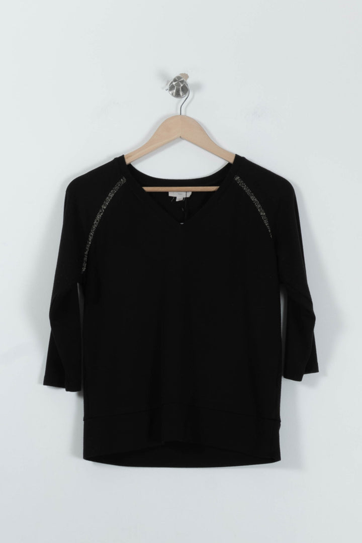 Pull Noir - Taille M/38 de la marque Maison 123 | PARAD83627 - Vendu par Paradigme - Image 2