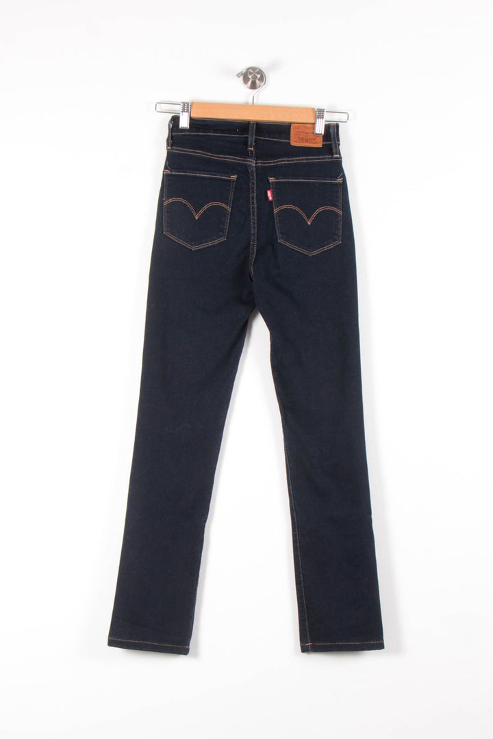 Jean Droit Bleu - Taille S/36 de la marque Levi's | PARAD83628 - Vendu par Paradigme - Image 4