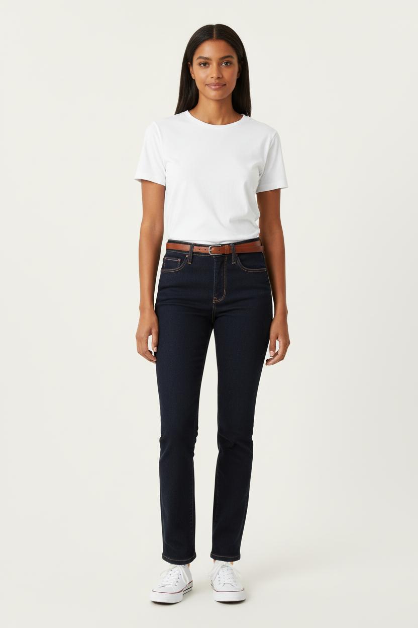 Jean Droit Bleu - Taille S/36 de la marque Levi's | PARAD83628 - Vendu par Paradigme - Image 1