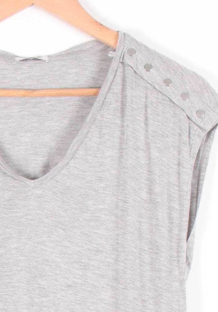 Top Gris - Taille S/36 de la marque IKKS | PARAD83631 - Vendu par Paradigme - Image 3