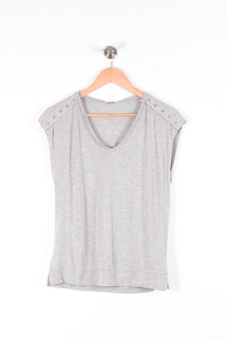 Top Gris - Taille S/36 de la marque IKKS | PARAD83631 - Vendu par Paradigme - Image 2