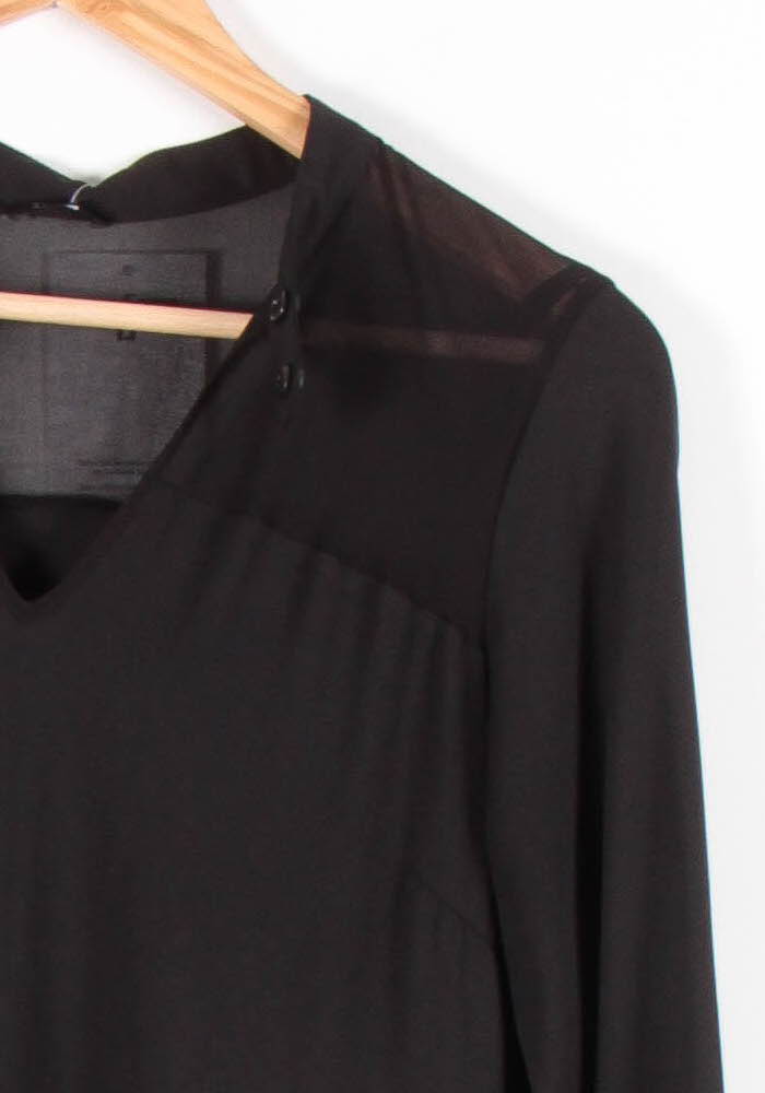 Robe Fluide Noire - Taille S/36 de la marque IKKS | PARAD83634 - Vendu par Paradigme - Image 3