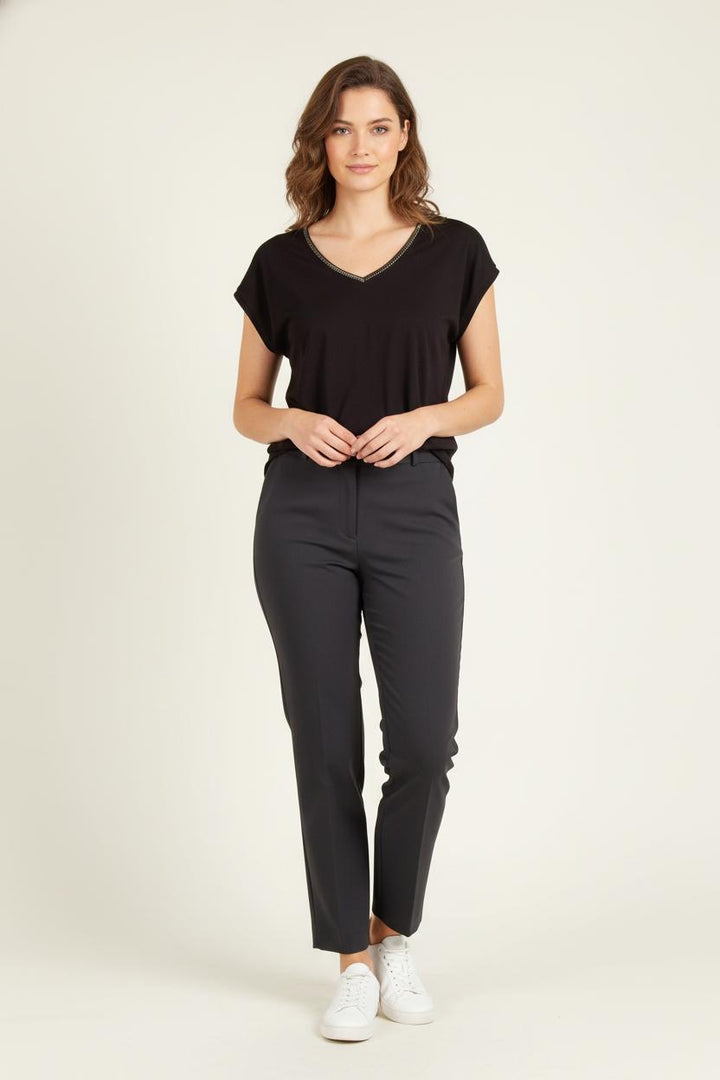 T-shirt Noir - Taille M/38 de la marque Maison 123 | PARAD83644 - Vendu par Paradigme - Image 1