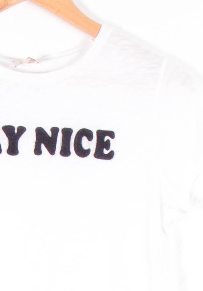Tee-shirt Blanc - Taille S/36 de la marque Pablo | PARAD83645 - Vendu par Paradigme - Image 3