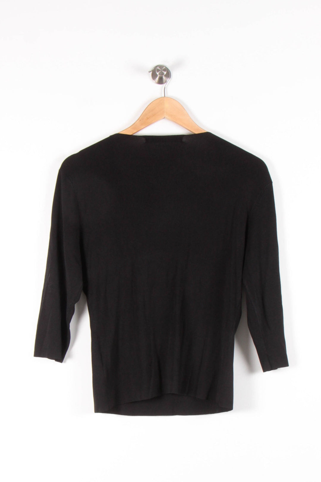 Pull Noir et Argenté - Taille XXL/44 de la marque Caroll | PARAD83648 - Vendu par Paradigme - Image 4