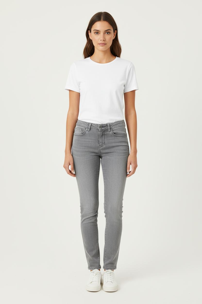 Jean Gris - Taille XS/34 de la marque Sud express | PARAD83653 - Vendu par Paradigme - Image 1