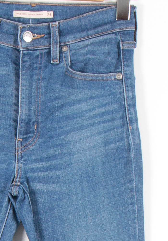 Jean Slim Bleu - Taille S/36 de la marque Levi's | PARAD83654 - Vendu par Paradigme - Image 3