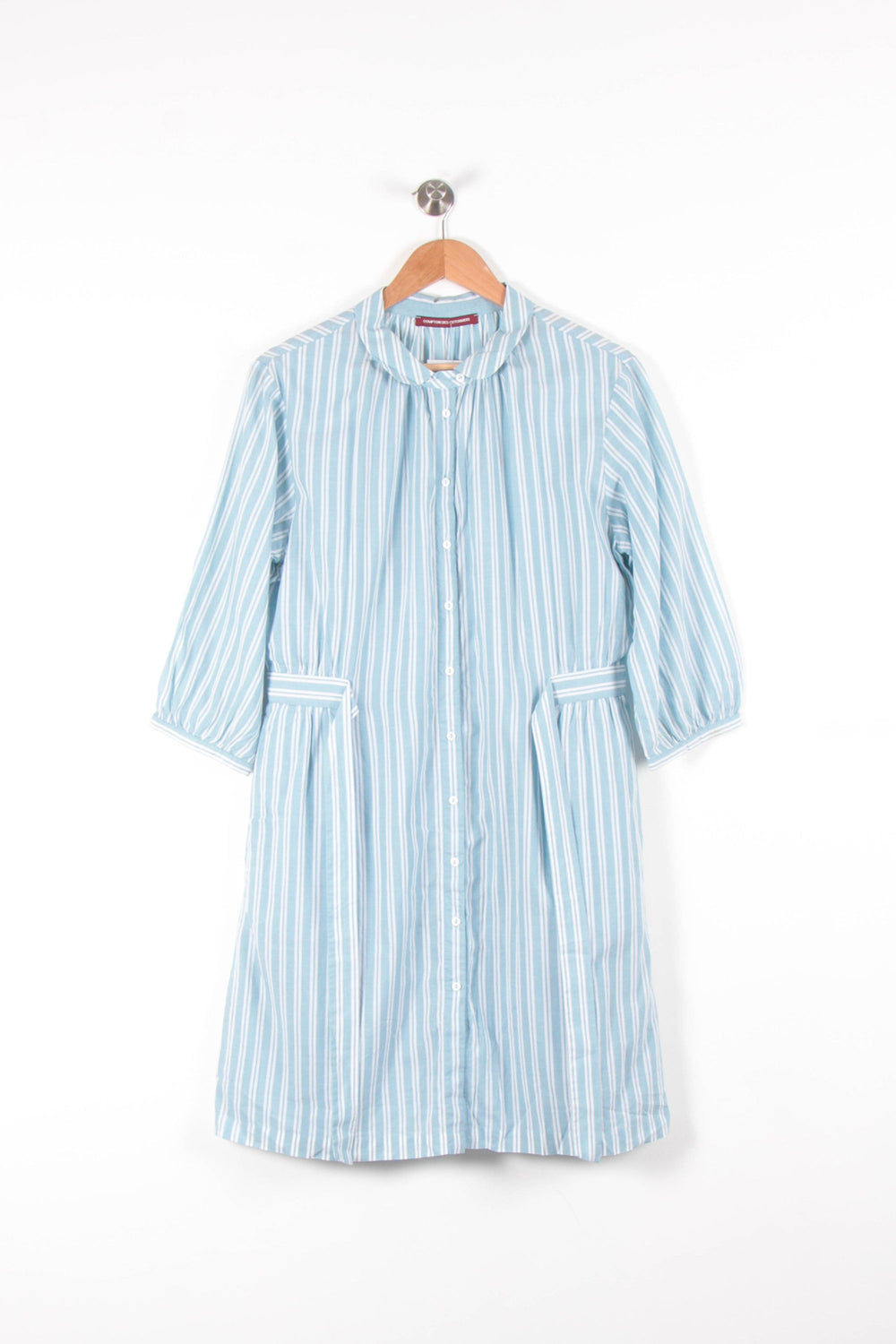Robe Chemise Bleue et Blanche - Taille L/40 de la marque Comptoir des Cotonniers | PARAD83669 - Vendu par Paradigme - Image 2