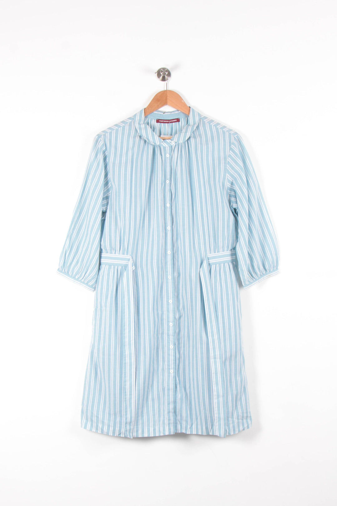 Robe Chemise Bleue et Blanche - Taille L/40 de la marque Comptoir des Cotonniers | PARAD83669 - Vendu par Paradigme - Image 2