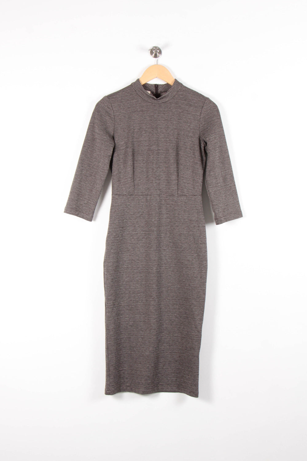 Robe Midi Marron - Taille S/36 de la marque Sessùn | PARAD83672 - Vendu par Paradigme - Image 2