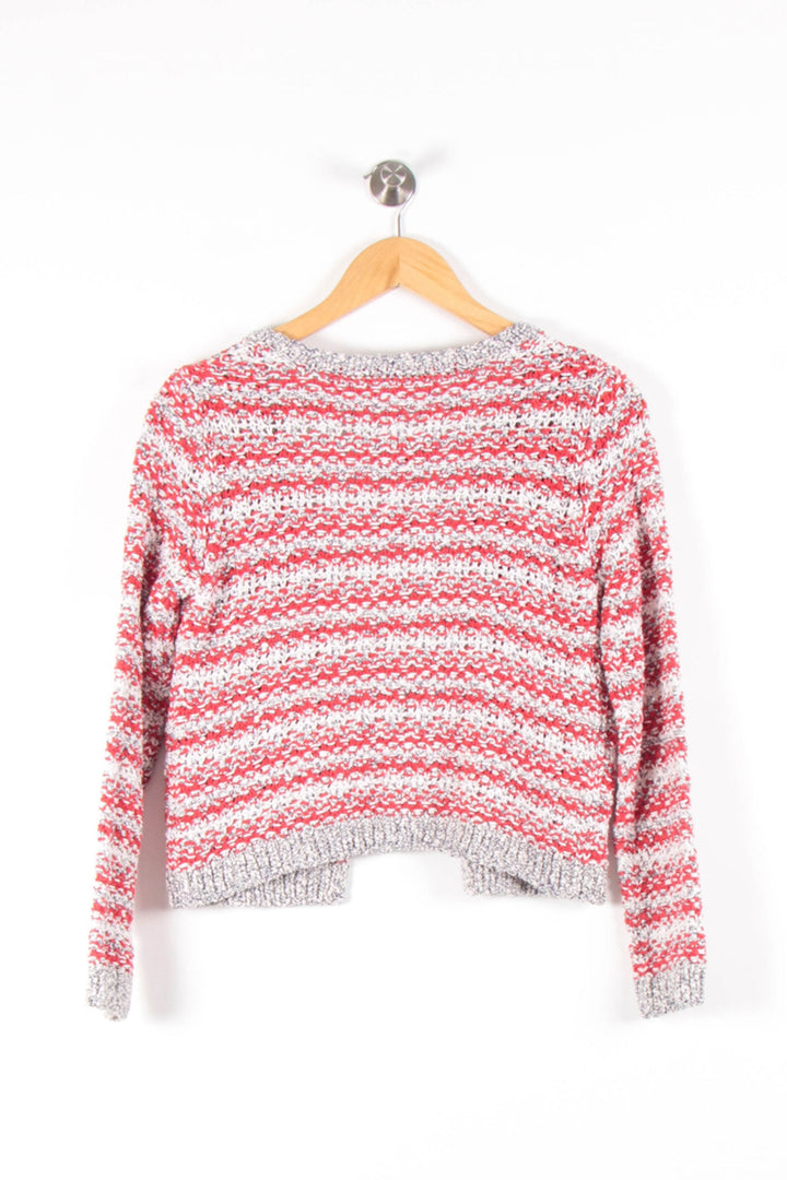 Cardigan Rouge et Blanc - Taille S/36 de la marque Pablo | PARAD83674 - Vendu par Paradigme - Image 4