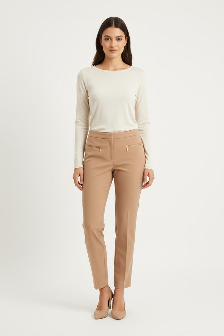 Pantalon Beige - Taille S/36 de la marque Gerard Darel | PARAD83675 - Vendu par Paradigme - Image 1