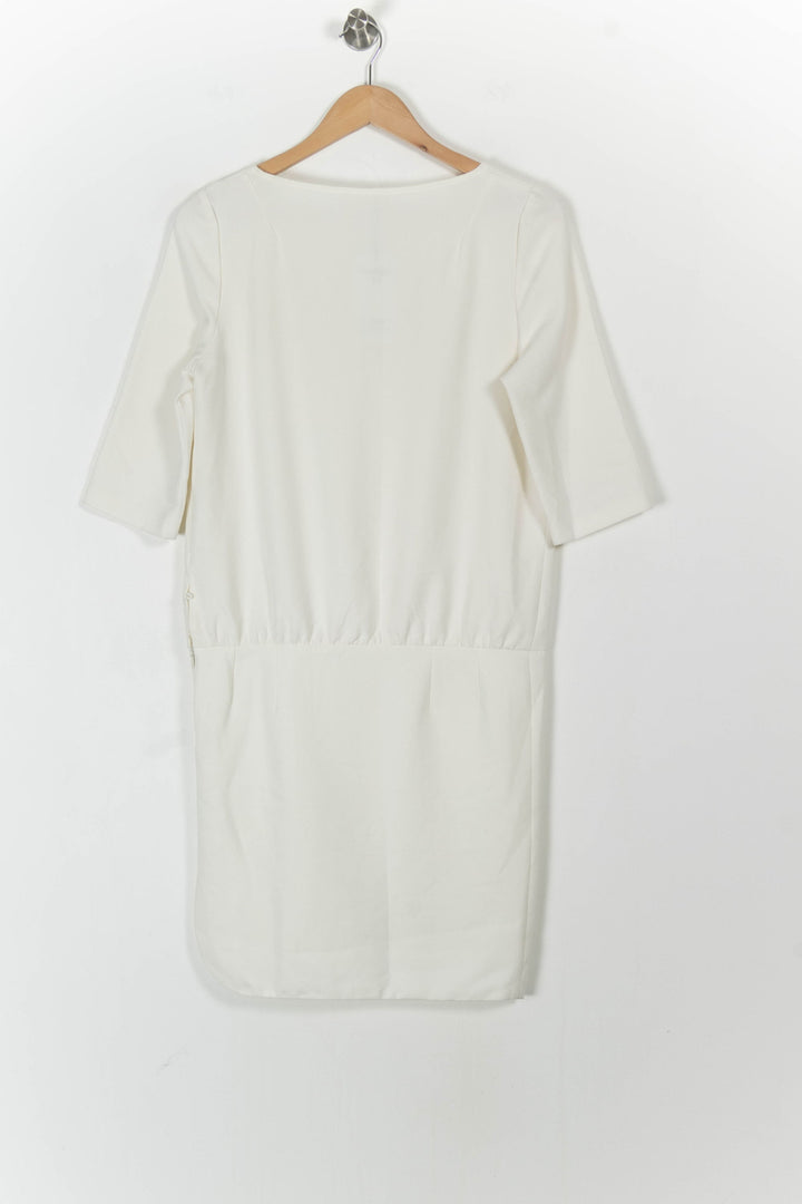 Robe Droite Blanche - Taille S/36 de la marque ba&sh | PARAD83679 - Vendu par Paradigme - Image 4