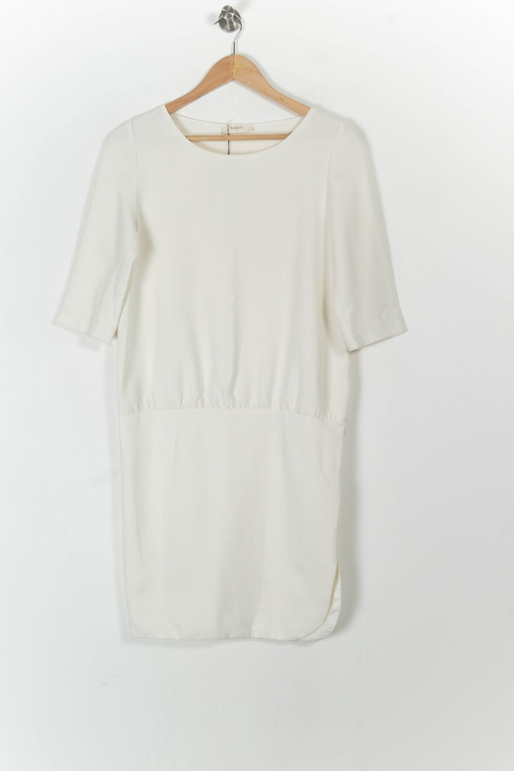Robe Droite Blanche - Taille S/36 de la marque ba&sh | PARAD83679 - Vendu par Paradigme - Image 2