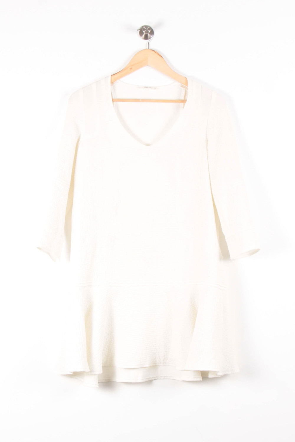 Robe Courte Blanche - Taille XS/34 de la marque ba&sh | PARAD83680 - Vendu par Paradigme - Image 2