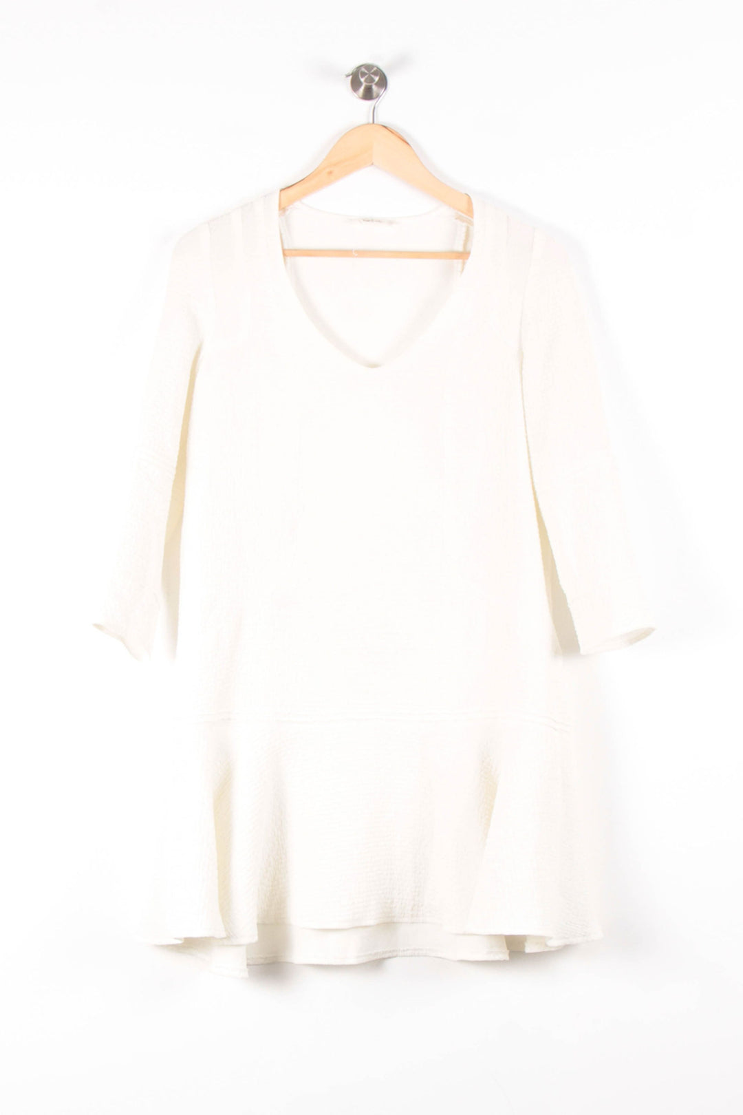 Robe Courte Blanche - Taille XS/34 de la marque ba&sh | PARAD83680 - Vendu par Paradigme - Image 2