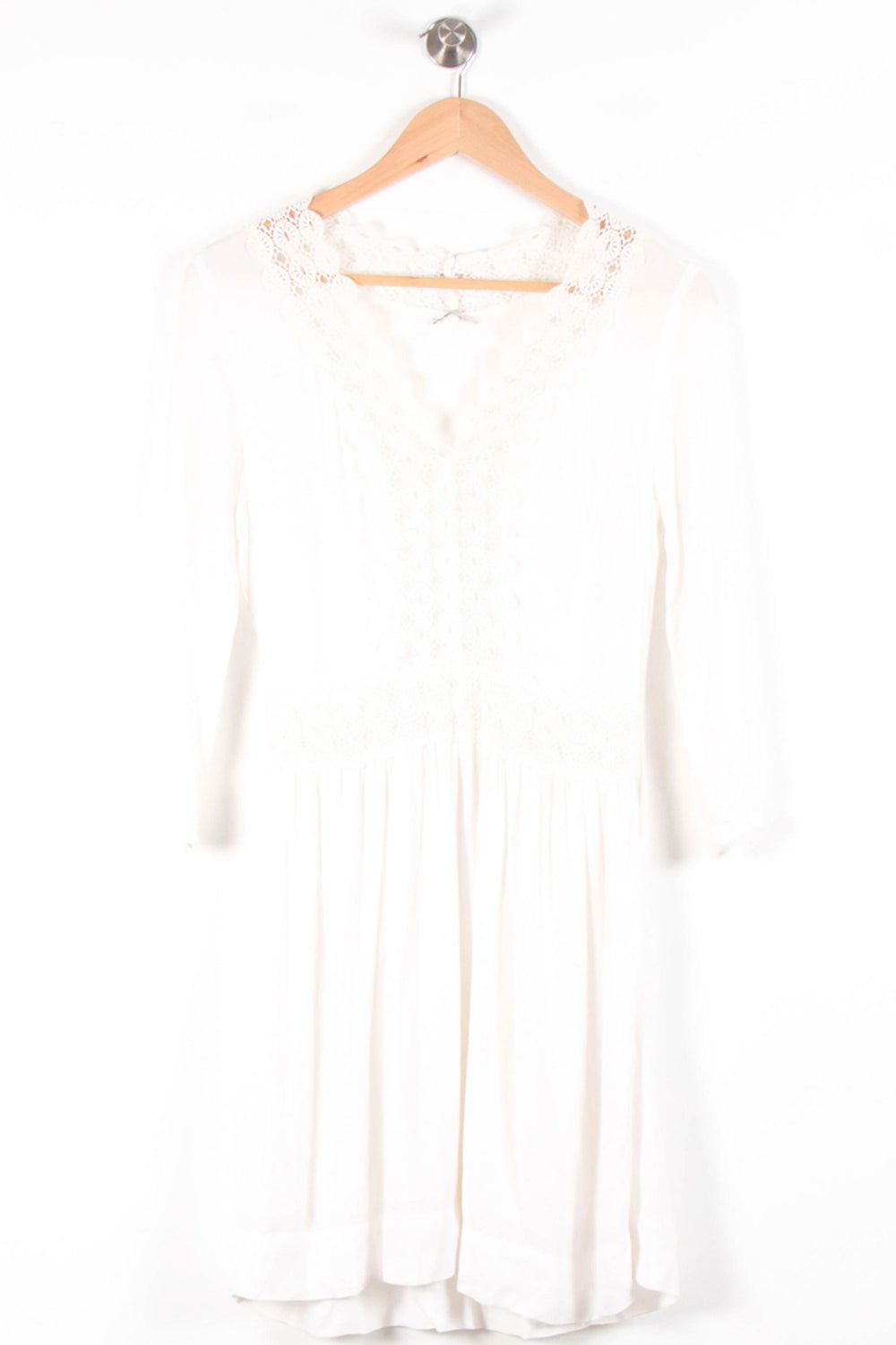 Robe Courte Blanche - Taille XS/34 de la marque IKKS | PARAD83682 - Vendu par Paradigme - Image 2