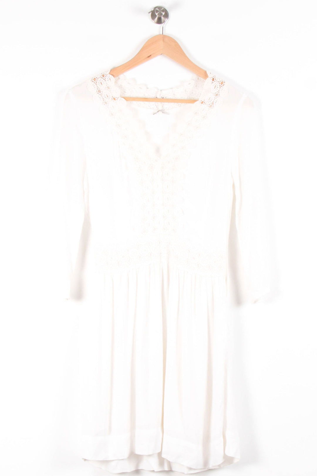 Robe Courte Blanche - Taille XS/34 de la marque IKKS | PARAD83682 - Vendu par Paradigme - Image 2
