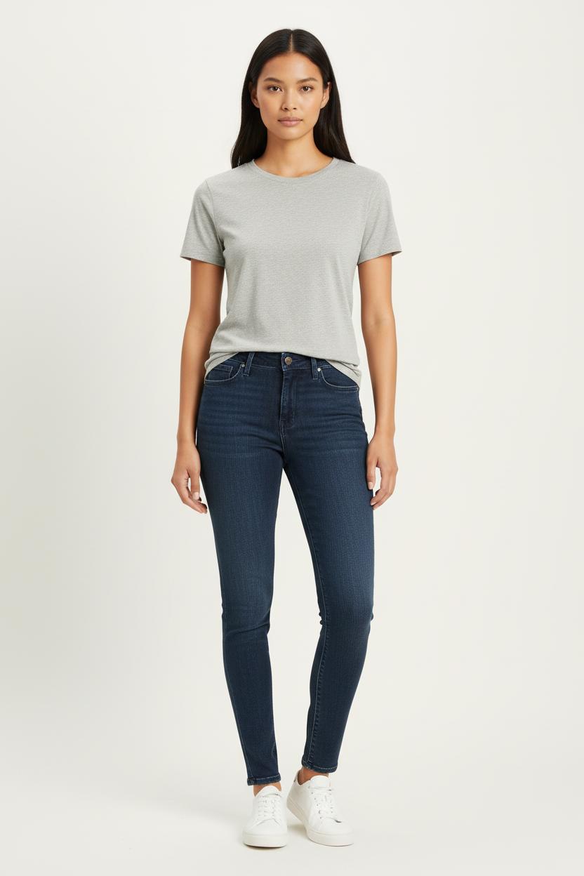 Jean Skinny Bleu - Taille S/36 de la marque Levi's | PARAD83683 - Vendu par Paradigme - Image 1