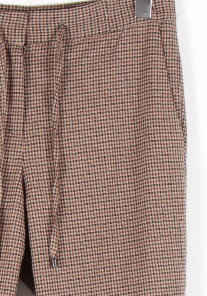 Pantalon À Carreaux Marron - Taille S/36 de la marque Pablo | PARAD83685 - Vendu par Paradigme - Image 3