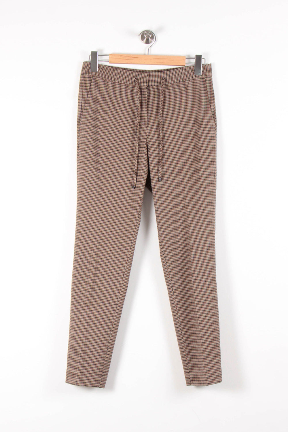 Pantalon À Carreaux Marron - Taille S/36 de la marque Pablo | PARAD83685 - Vendu par Paradigme - Image 2