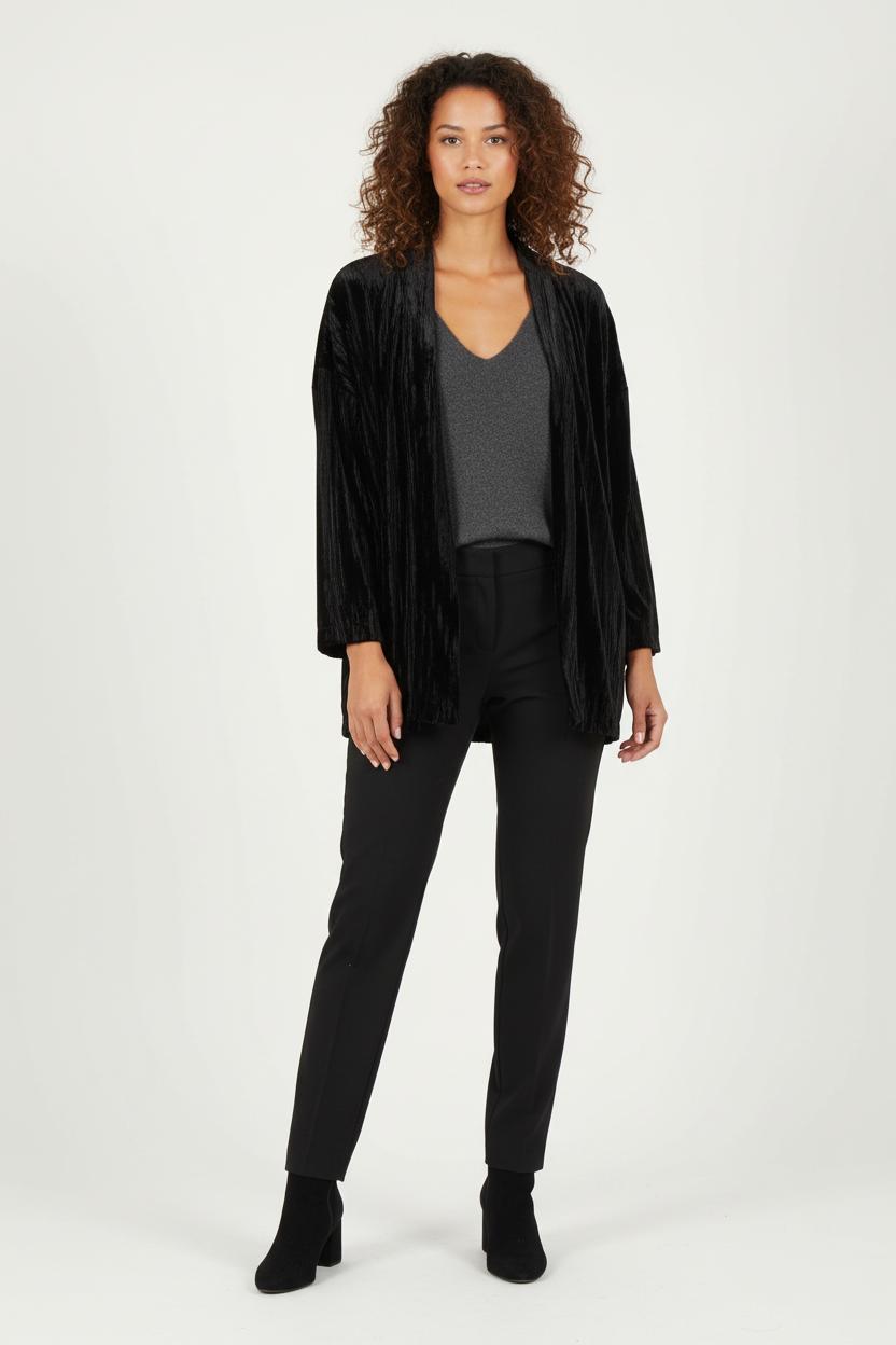 Veste Noire - Taille S/36 de la marque La Fée Maraboutée | PARAD83686 - Vendu par Paradigme - Image 1