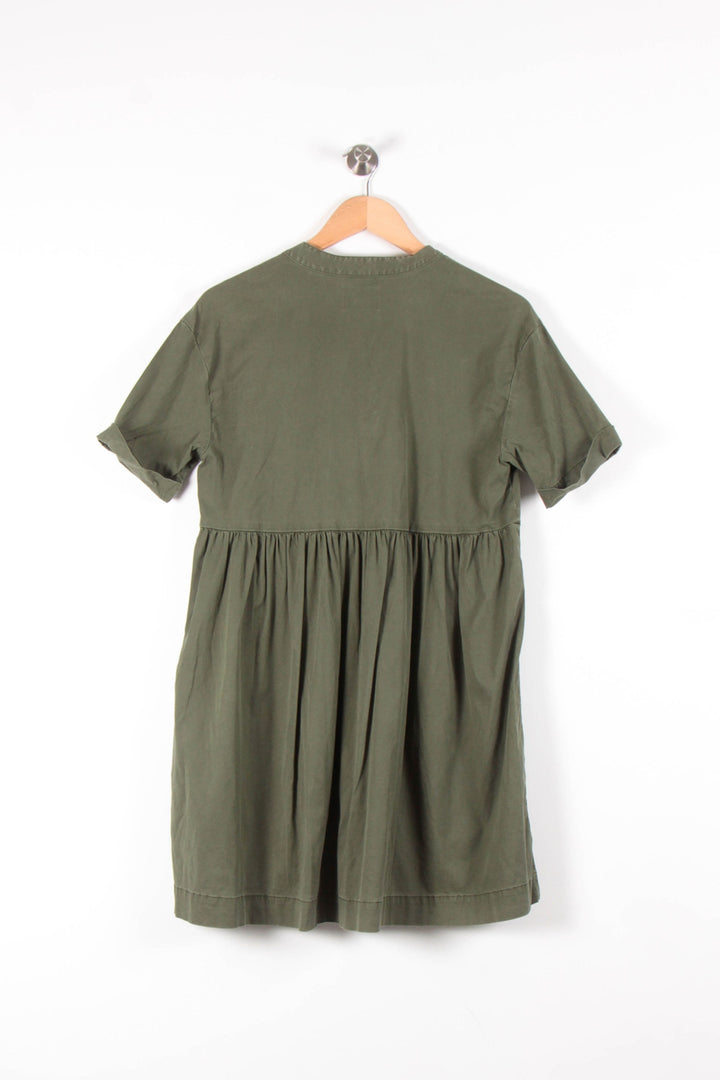 Robe Courte Verte - Taille S/36 de la marque Sézane | PARAD83688 - Vendu par Paradigme - Image 4